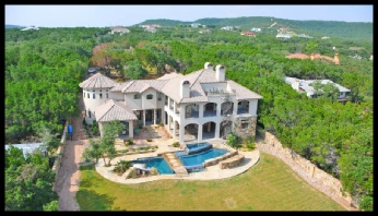 Luxury Residence - Lake Travis - Volente, Texas (aerial)